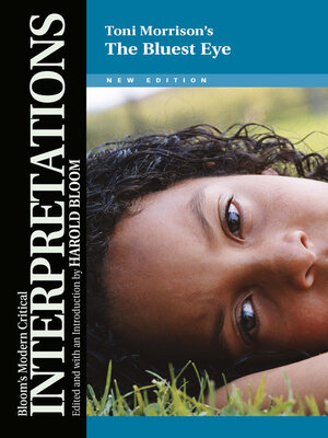 cover image of Toni Morrison's The Bluest Eye